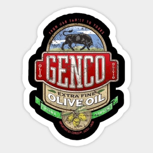 Vintage Genco // Olive Oil Mafia Sticker